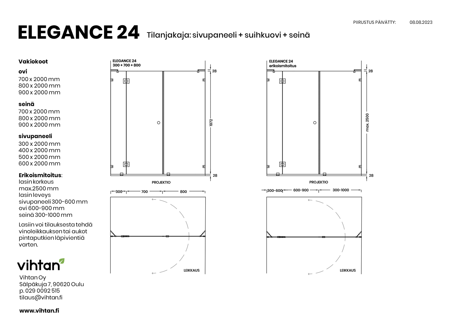 mittakuva_tilanjakaja_ELEGANCE 24