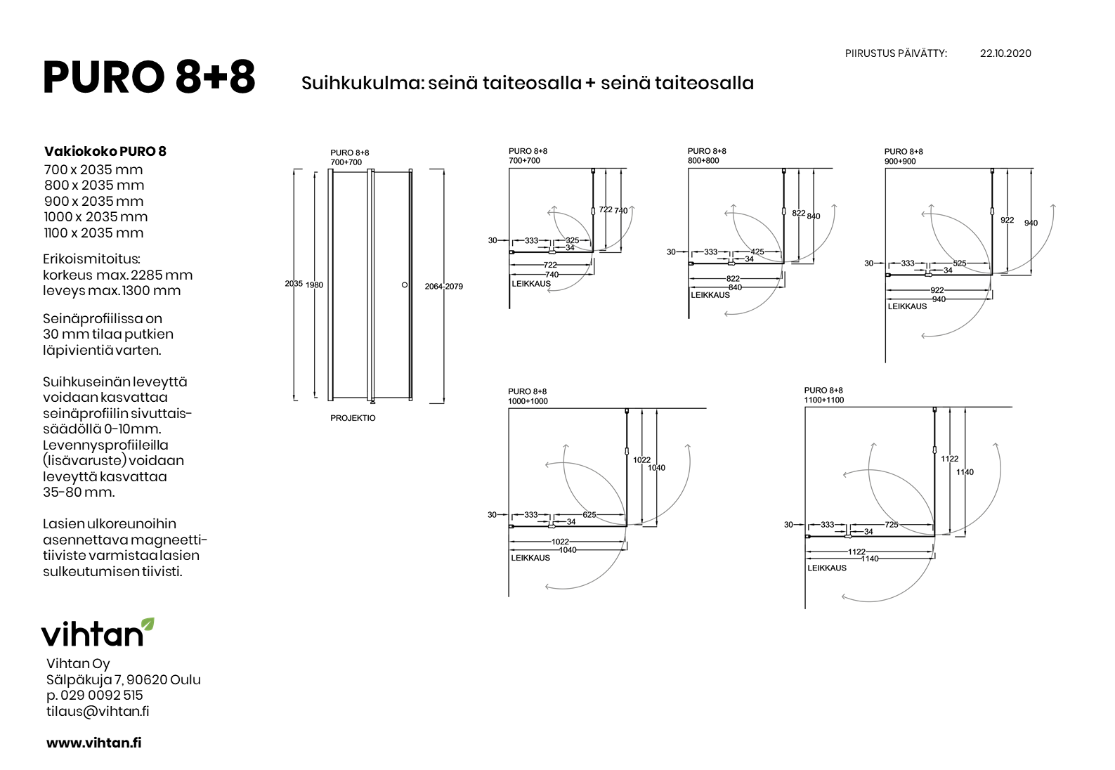 Mittakuva_suihkukulma_PURO 8+8