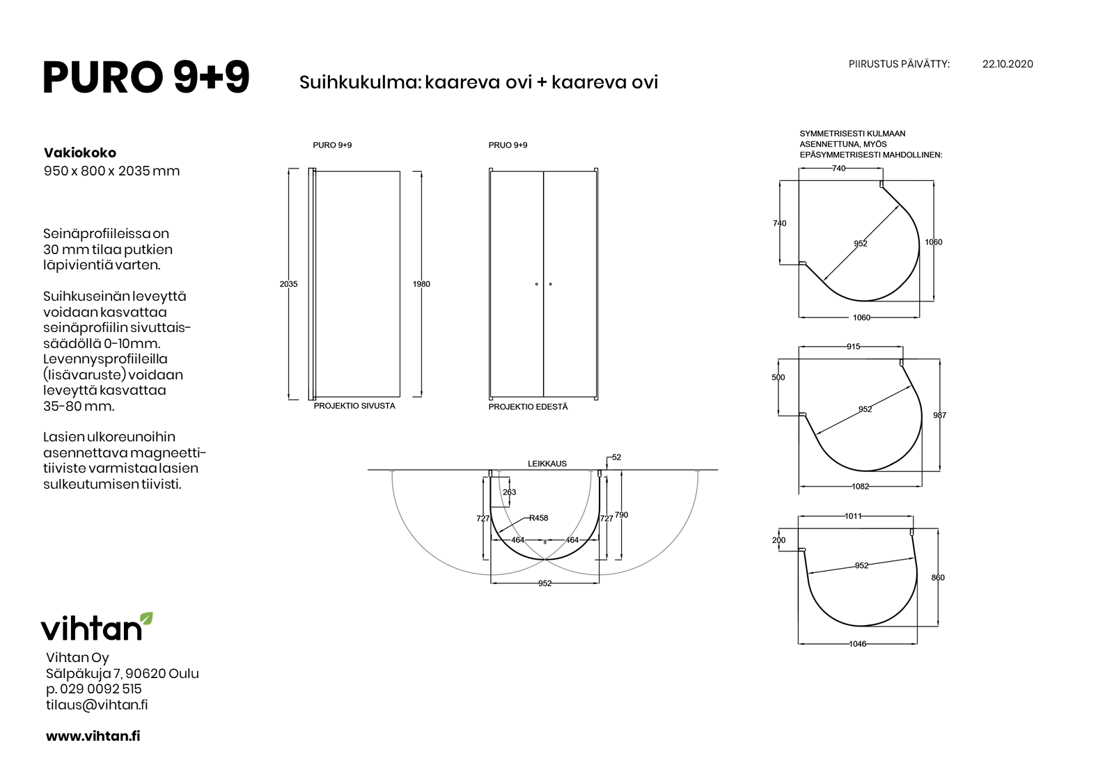 Mittakuva_suihkukulma_PURO 9+9